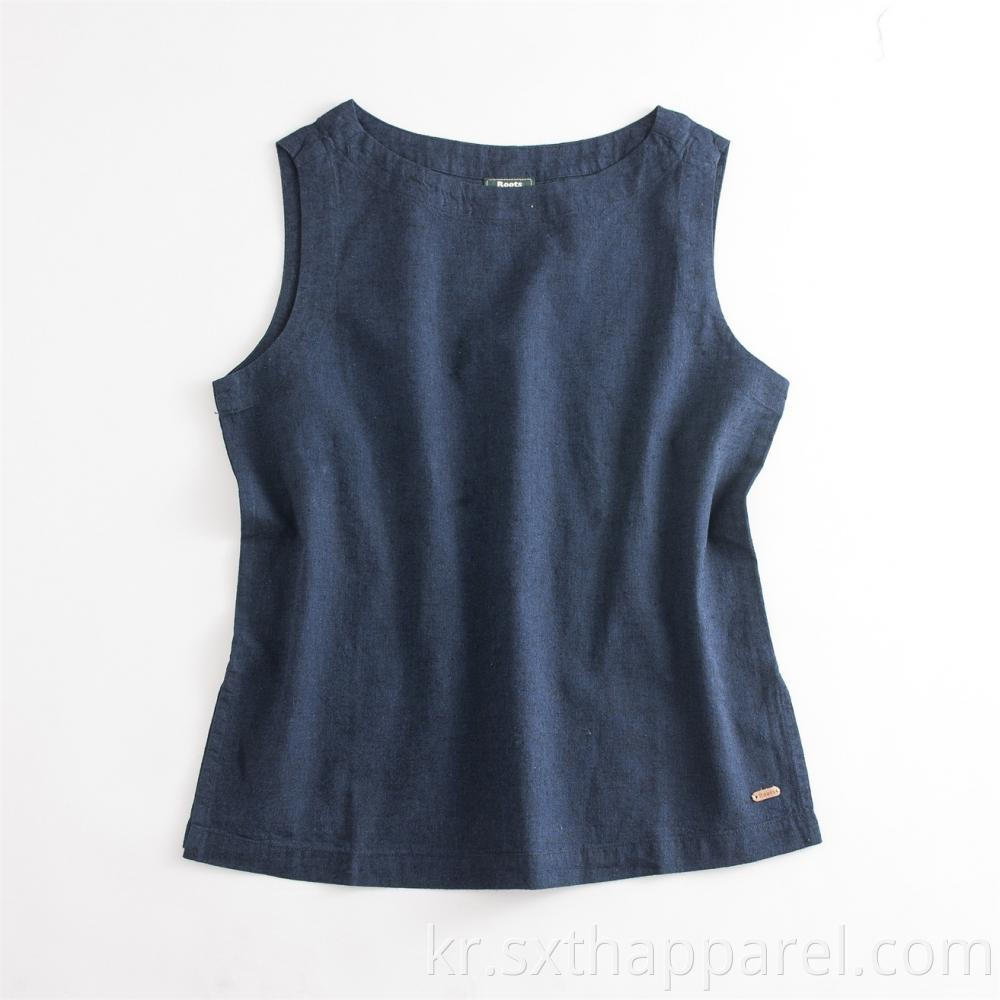  Sleeveless Lady Denim 